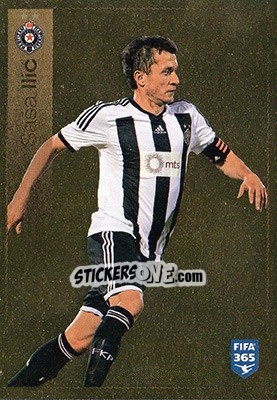Sticker Saša Ilic - FIFA 365: 2015-2016 n. D19 - Panini