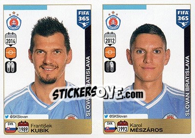 Sticker František Kubík / Karol Mészáros