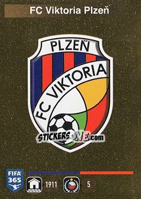 Sticker Team Logo - FIFA 365: 2015-2016 - Panini