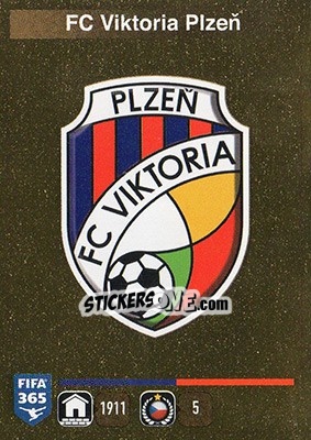 Sticker Team Logo - FIFA 365: 2015-2016 n. E31 - Panini