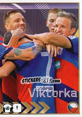 Sticker Victoria Plzen Team - FIFA 365: 2015-2016 n. E48 - Panini