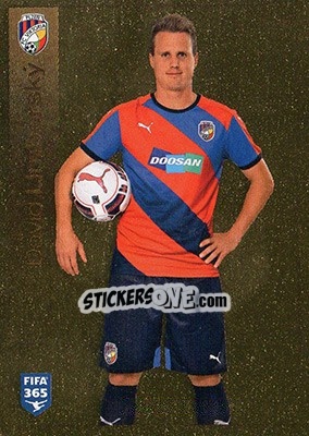 Sticker David Limberský - FIFA 365: 2015-2016 n. E49 - Panini