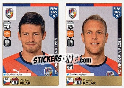 Sticker Václav Pilar-Daniel Kolár