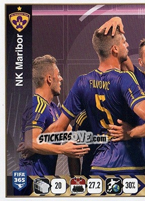 Sticker NK Maribor Team - FIFA 365: 2015-2016 - Panini