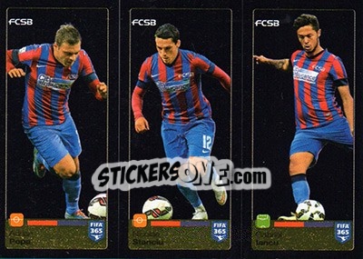 Sticker Adrian Popa / Nicolae Stanciu / Gabriel Iancu - FIFA 365: 2015-2016 n. M20-M21-M22 - Panini