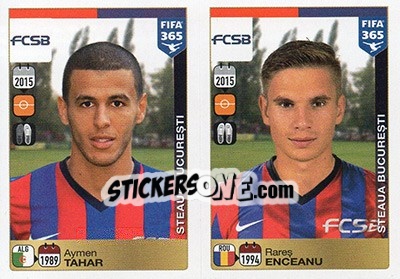 Cromo Aymen Tahar-Rareș Enceanu - FIFA 365: 2015-2016 - Panini