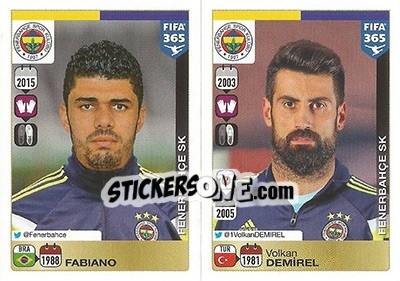 Sticker Fabiano-Volkan Demirel