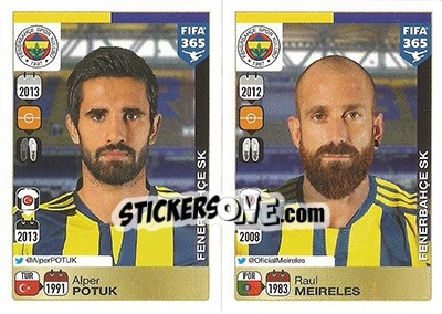 Cromo Alper Potuk-Raul Meireles