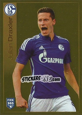 Sticker Julian Draxler - FIFA 365: 2015-2016 n. P19 - Panini