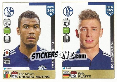 Sticker Eric Maxim Choupo-Moting / Felix Platte