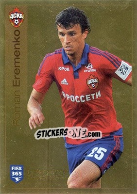 Sticker Roman Eremenko - FIFA 365: 2015-2016 n. Q19 - Panini