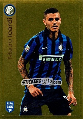 Sticker Mauro Icardi - FIFA 365: 2015-2016 n. R19 - Panini