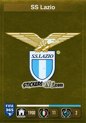 Sticker Logo SS Lazio - FIFA 365: 2015-2016 n. R31 - Panini