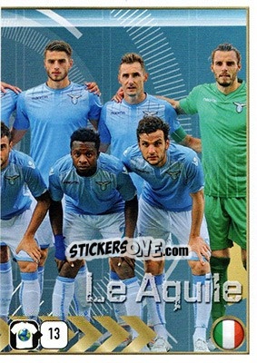 Sticker SS Lazio Team - FIFA 365: 2015-2016 n. R48 - Panini