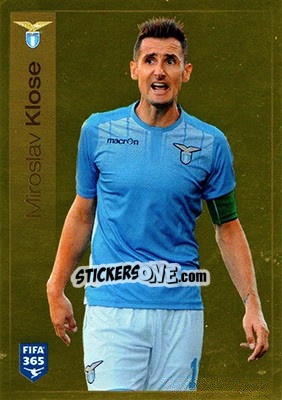 Sticker Miroslav Klose - FIFA 365: 2015-2016 n. R49 - Panini