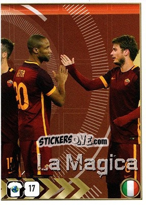 Sticker AS Roma Team