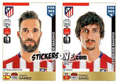 Sticker Jesús Gámez / Stefan Savic