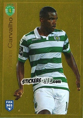 Sticker William Carvalho - FIFA 365: 2015-2016 n. S79 - Panini