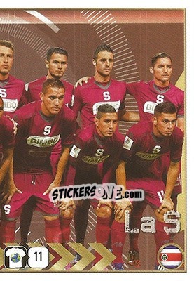 Sticker Saprissa Team - FIFA 365: 2015-2016 n. U18 - Panini