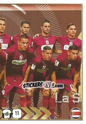 Figurina Saprissa Team - FIFA 365: 2015-2016 - Panini