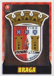 Sticker Emblema Braga - Futebol 2015-2016 n. 6 - Panini