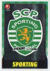 Figurina Emblema Sporting - Futebol 2015-2016 - Panini