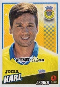 Sticker Karl - Futebol 2015-2016 n. 47 - Panini