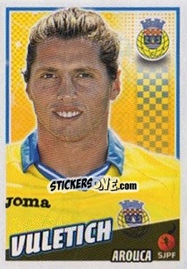 Sticker Vuletich - Futebol 2015-2016 n. 55 - Panini
