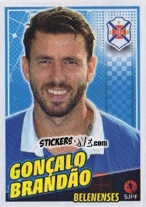 Sticker Gonçalo Brandão - Futebol 2015-2016 n. 64 - Panini
