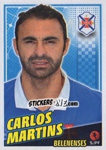 Figurina Carlos Martins - Futebol 2015-2016 - Panini