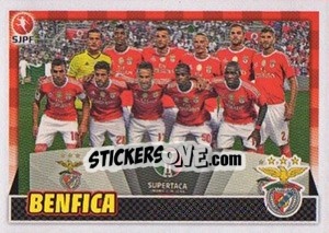 Sticker Benfica Equipa - Futebol 2015-2016 n. 76 - Panini
