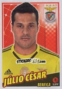 Cromo Júlio César - Futebol 2015-2016 - Panini