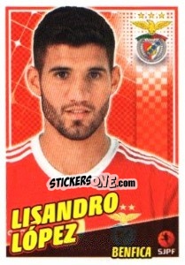 Sticker Lisandro López - Futebol 2015-2016 n. 83 - Panini