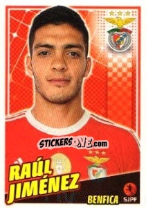 Cromo Raúl Jiménez - Futebol 2015-2016 - Panini