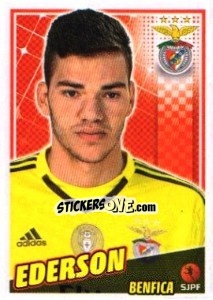 Sticker Ederson - Futebol 2015-2016 n. 94 - Panini
