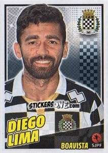 Sticker Diego Lima - Futebol 2015-2016 n. 109 - Panini