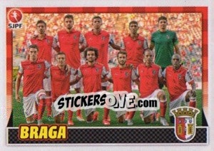 Figurina Braga Equipa - Futebol 2015-2016 - Panini