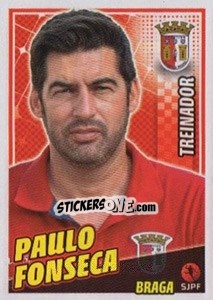Sticker Paulo Fonseca - Futebol 2015-2016 - Panini