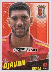 Figurina Djavan - Futebol 2015-2016 - Panini