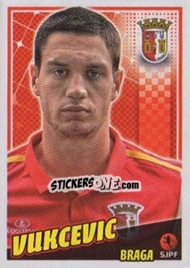 Sticker Vukcevic - Futebol 2015-2016 n. 126 - Panini