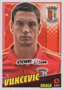 Cromo Vukcevic - Futebol 2015-2016 - Panini