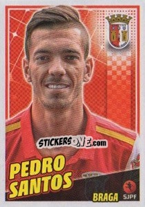 Sticker Pedro Santos - Futebol 2015-2016 - Panini