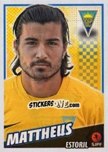 Sticker Mattheus - Futebol 2015-2016 n. 145 - Panini