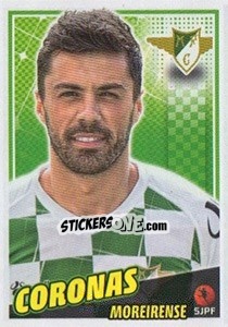 Sticker Coronas - Futebol 2015-2016 - Panini