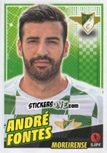 Figurina André Fontes - Futebol 2015-2016 - Panini