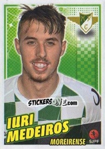 Sticker Iuri Medeiros - Futebol 2015-2016 - Panini