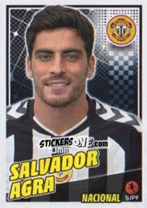 Cromo Salvador Agra - Futebol 2015-2016 - Panini