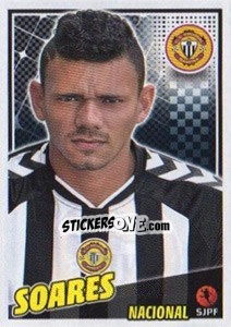 Sticker Soares - Futebol 2015-2016 n. 206 - Panini