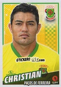 Figurina Christian - Futebol 2015-2016 - Panini