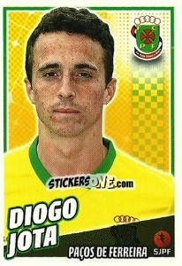 Figurina Diogo Jota - Futebol 2015-2016 - Panini